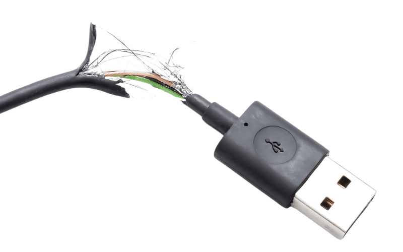 Damaged Cables