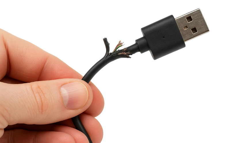 Damaged Cables