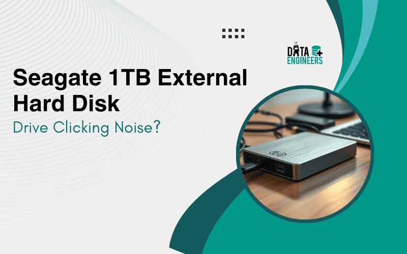 Seagate 1TB External Hard Disk Drive Clicking Noise