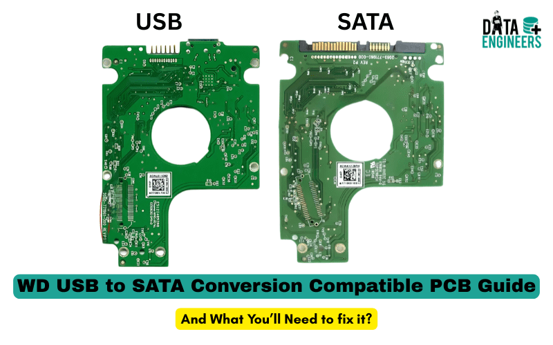 WD USB to SATA Conversion Compatible PCB Guide