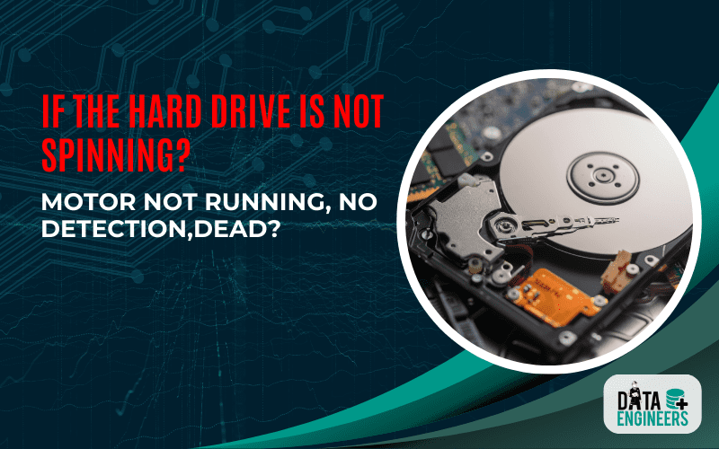 Hard Drive Not Spinning