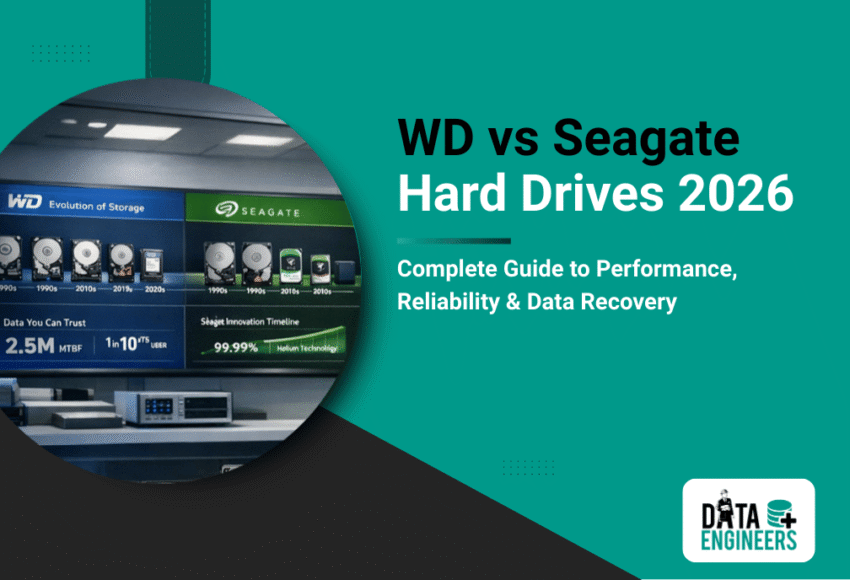 WD vs Seagate Hard Drives 2026 Complete Guide to Performance, Reliability and Data Recovery