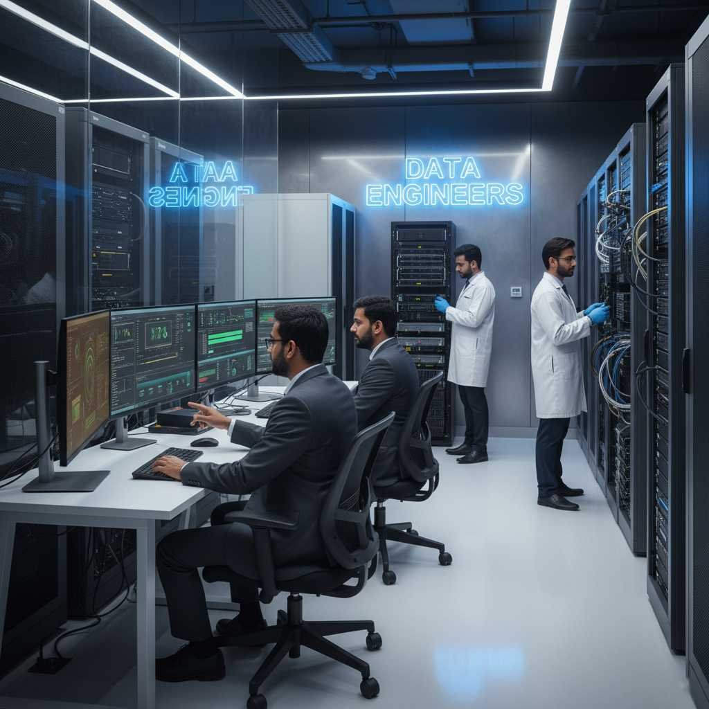 Advanced server data recovery lab on RAID arrays server diagnostics creshed virus solitions data recovery Modern clean environment with precision tools www.dataengineers.in