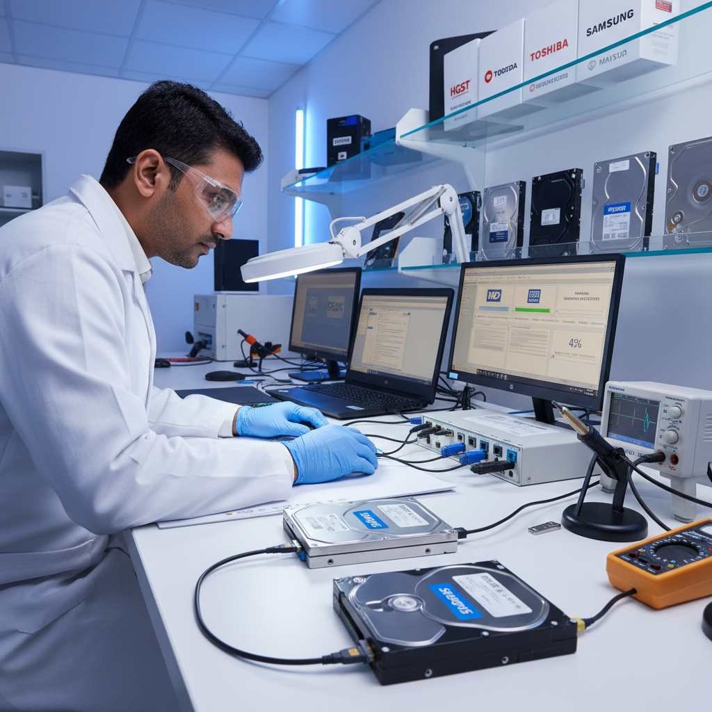 Expert data recovery from Seagate WD (Western Digital) Toshiba Samsung Hitachi Fujitsu HGST Maxtor and more. We restore data from a wide range of hard drives. Visit www.dataengineers.in