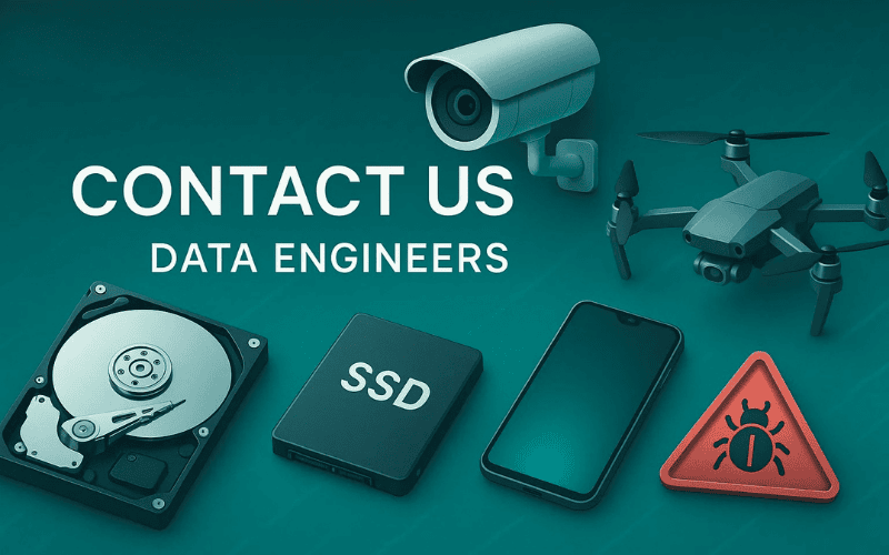 Contact Us | Data Recovery & Forensics Services 24/7 Support