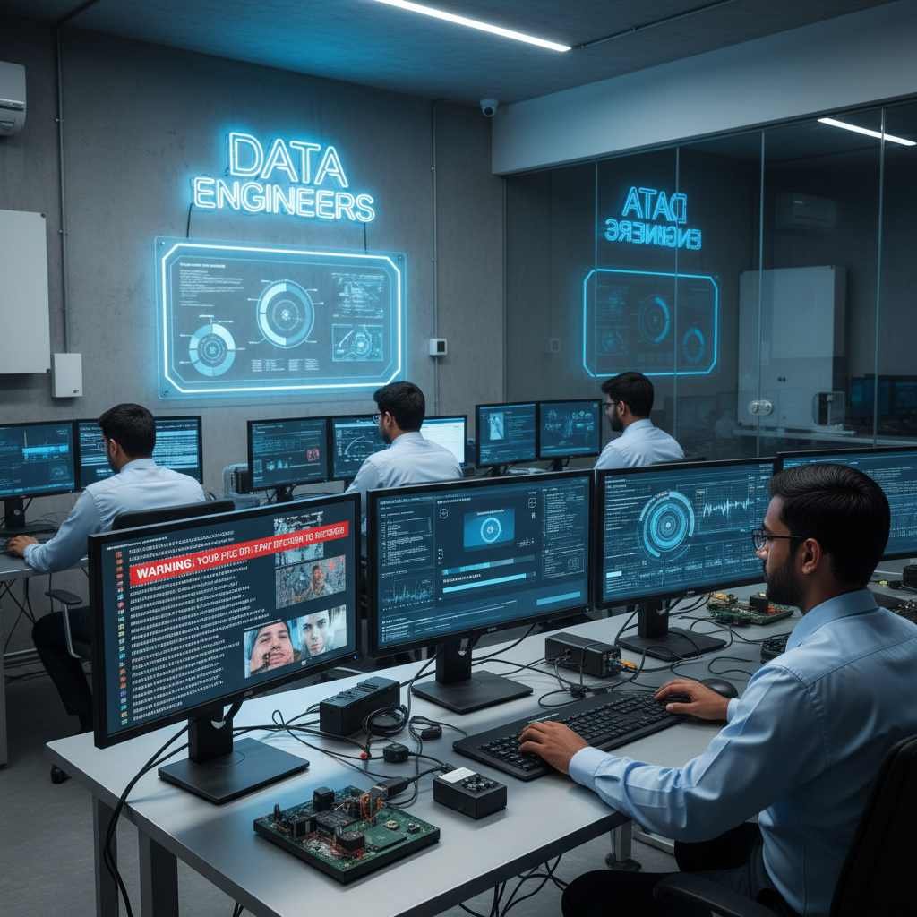 encrypted data recovery services recover ransomware infected files failed SSDs RAID 10 laptops mobiles CCTV footage external drives cloud services www.dataengineers.in