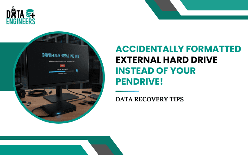 Accidentally Formatted External Hard Drive Instead of Your Pendrive!