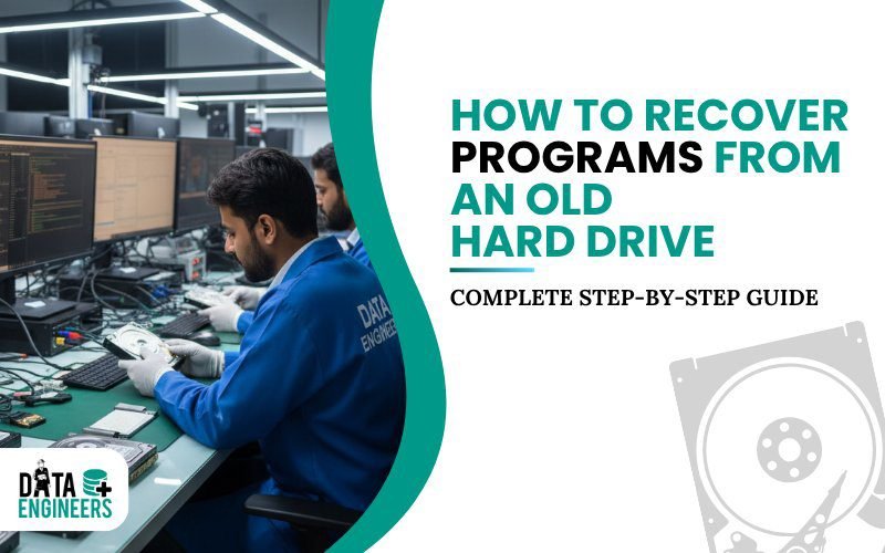Recover Programs from an Old Hard Drive