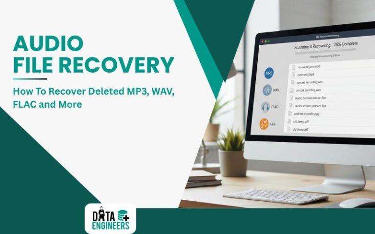 Audio File Recovery: Recover Deleted MP3, WAV & FLAC Files | Data Engineers