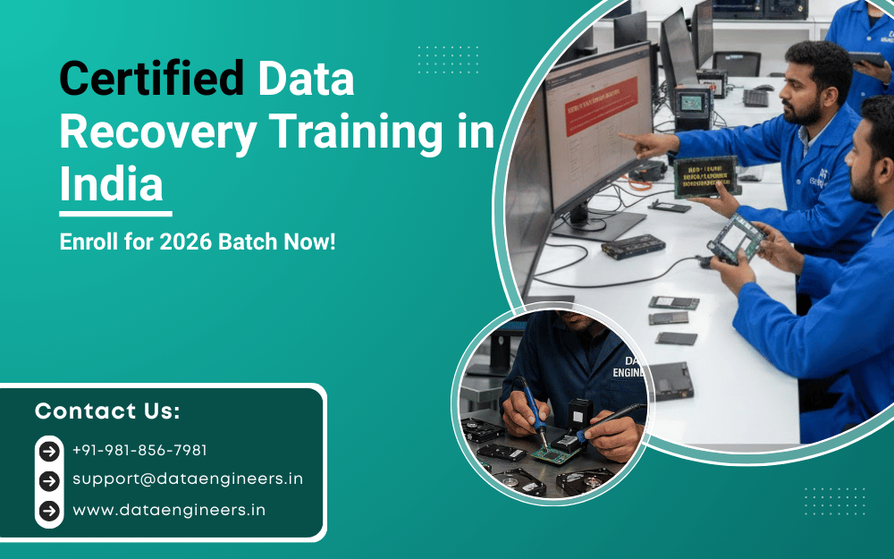 Certified Data Recovery Training in India Enroll for 2026 Batch