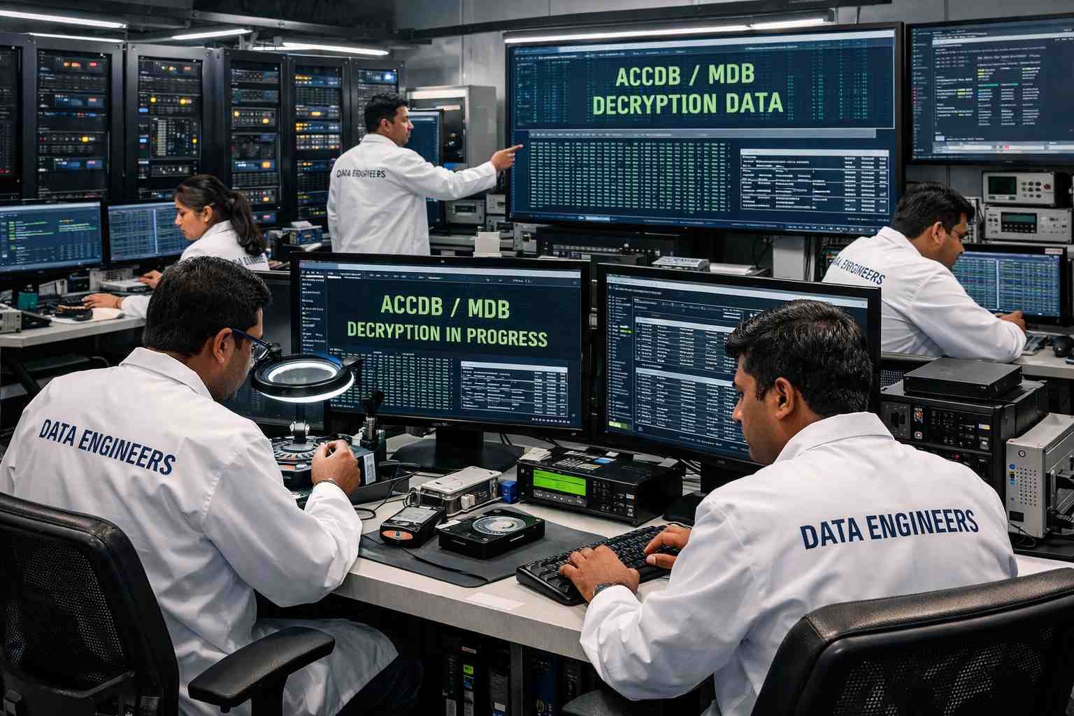 Professional Access database password recovery MDB ACCDB encrypted files expert Data Engineers high success rate secure restoration India www.dataengineers.in