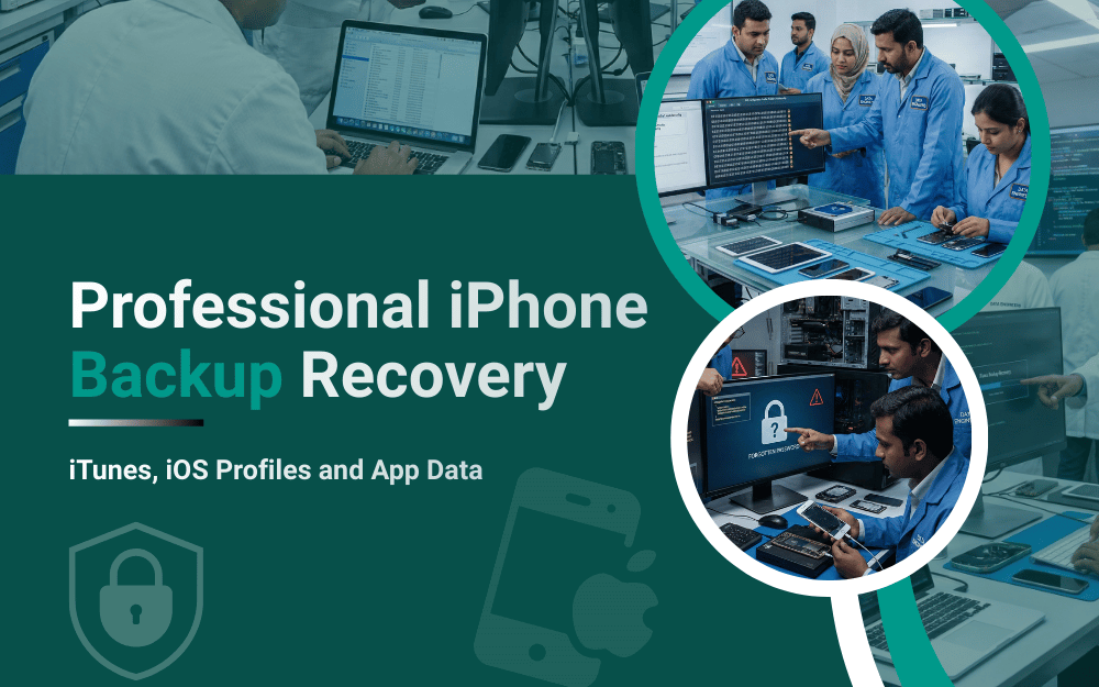 Professional iPhone Backup Recovery iTunes, iOS Profiles and App Data