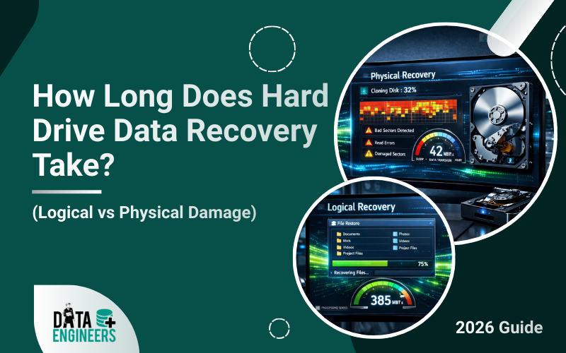 How Long Does Hard Drive Data Recovery Take (Logical vs Physical Damage)