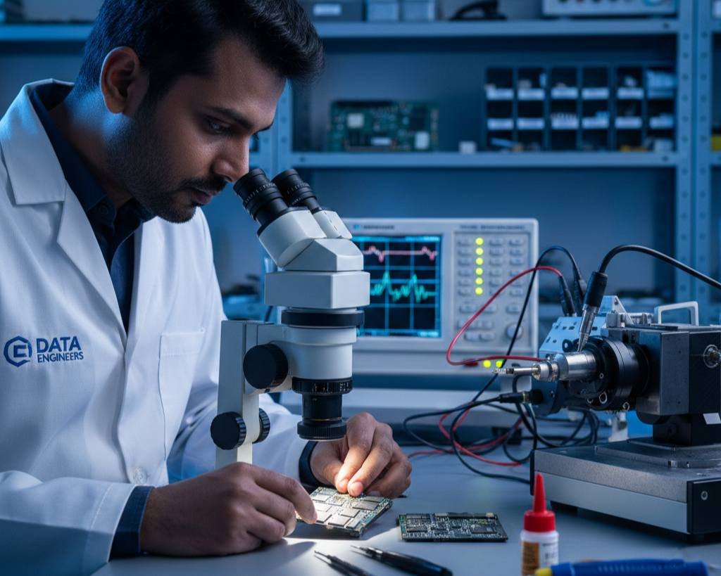 SSD data recovery time TRIM issue controller failure encrypted firmware NAND chip damage no detection SSD repair secure chip-level extraction India www.dataengineers.in