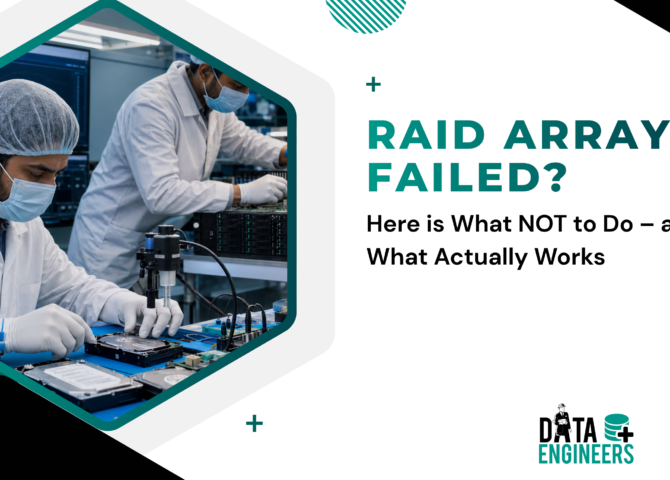 RAID Array Failed Here is What NOT to Do – and What Actually Works