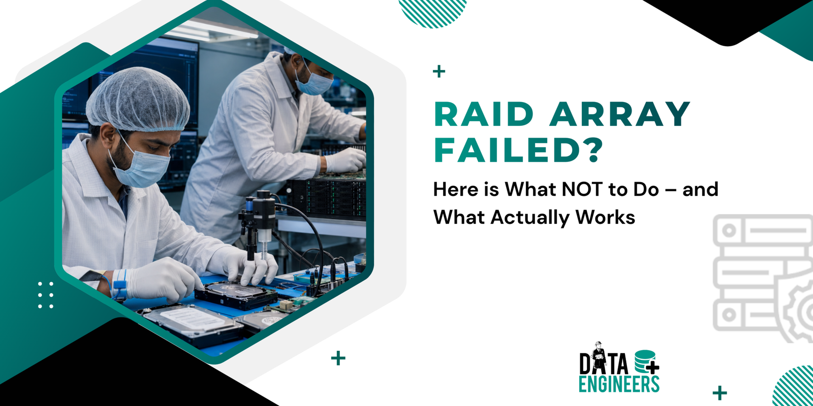 RAID Array Failed Here is What NOT to Do – and What Actually Works