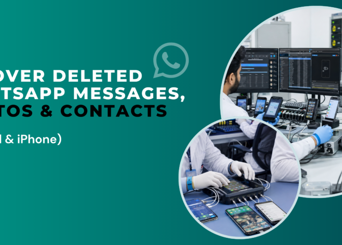 Recover Deleted WhatsApp Messages, Photos & Contacts (Android & iPhone)