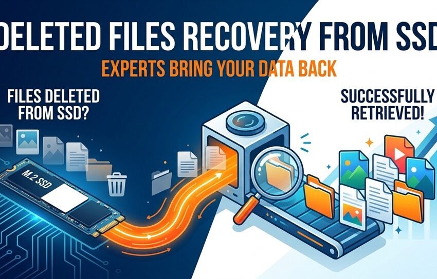 Deleted files from SSD recovery