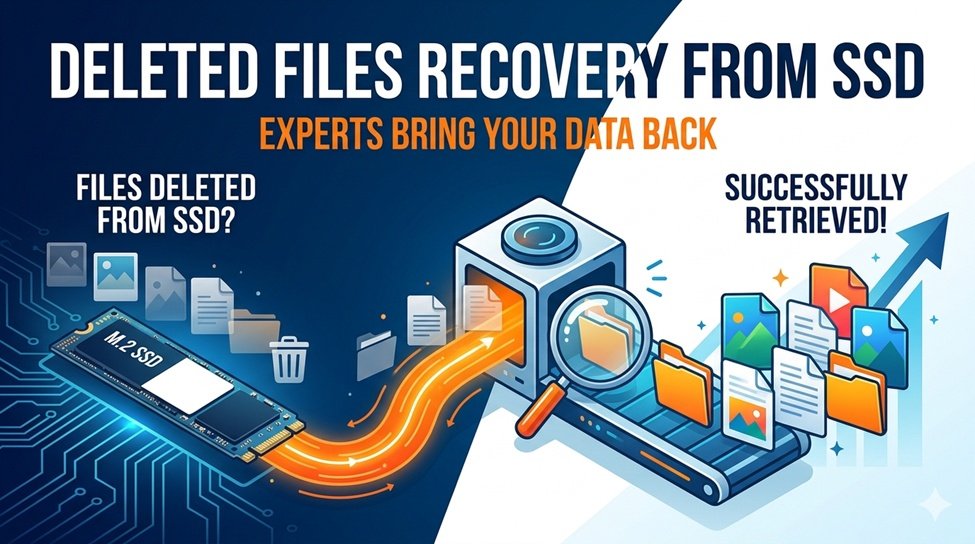 Deleted files from SSD recovery