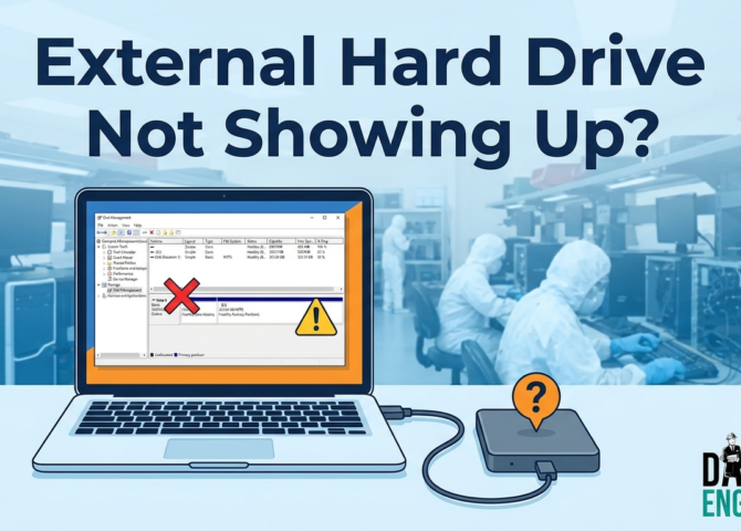 External Hard Drive Not Showing Up on PC or Mac? Full Troubleshooting Guide (2026)