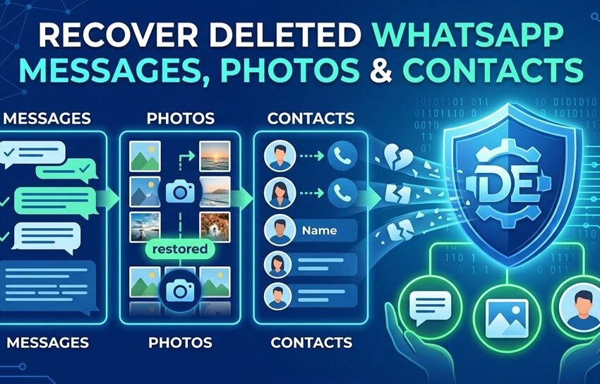Recover Deleted WhatsApp Messages, Photos & Contacts (Android & iPhone)