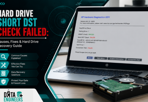 Hard Drive Short DST Check Failed Causes, Fixes & Hard Drive Recovery Guide www.dataengineers.in