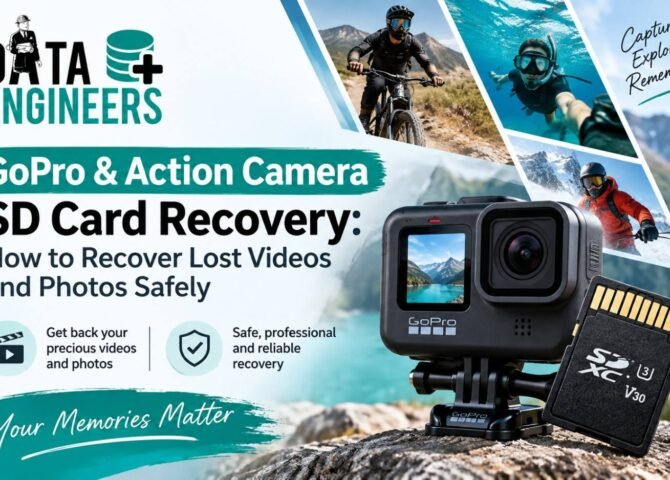 GoPro SD Card Recovery Lost Videos Photos Safely Data Recovery Services India www.dataengineers.in