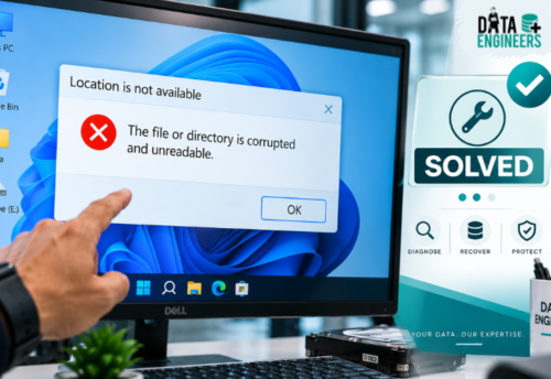 File or Directory Is Corrupted and Unreadable