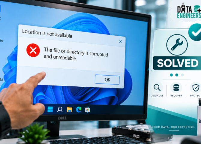 File or Directory Is Corrupted and Unreadable