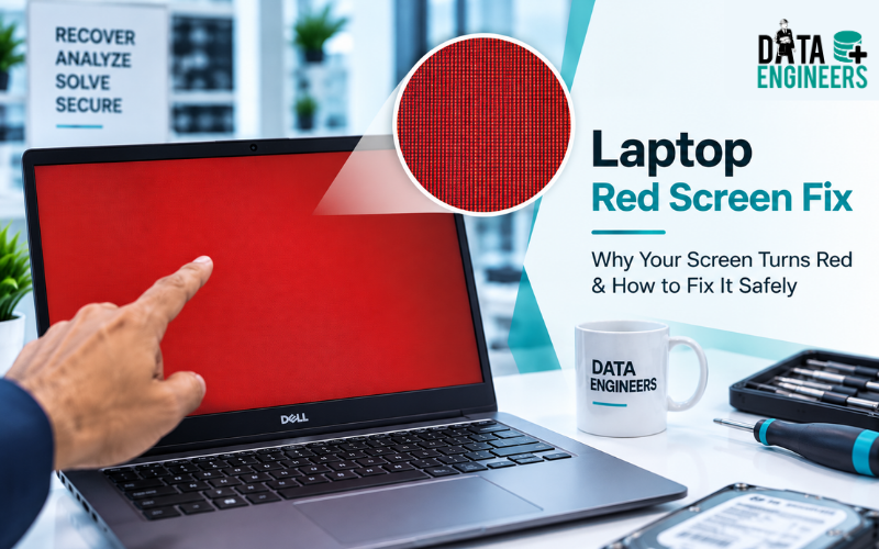 Laptop Red Screen Fix Why Your Screen Turns Red & How to Fix It Safely