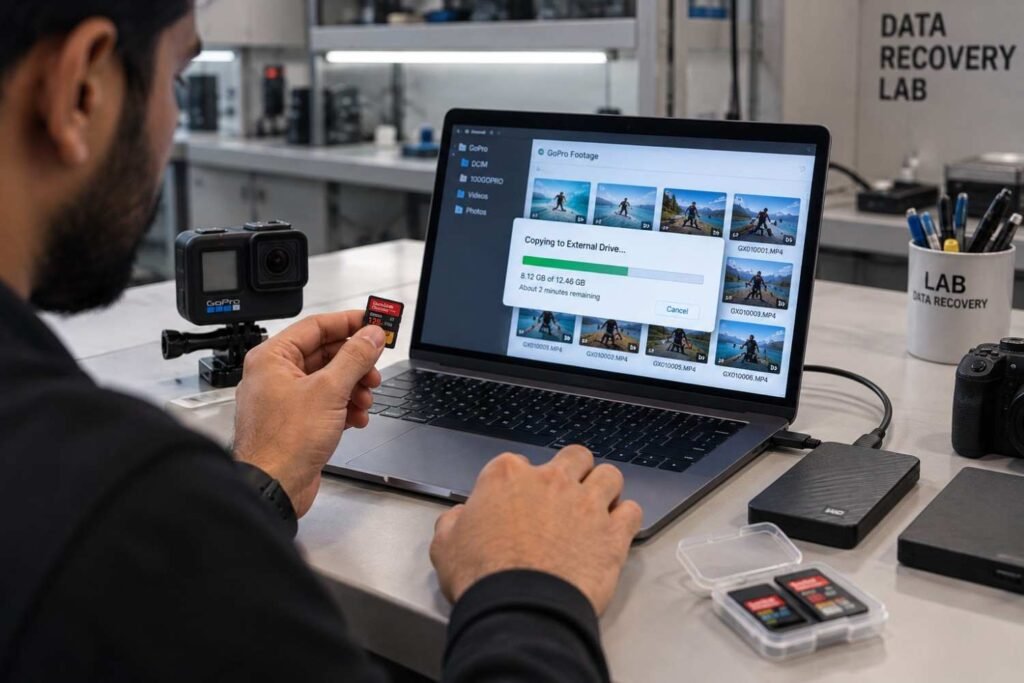 prevent-gopro-data-loss-delhi-microsd-backup-lajpat-nagar