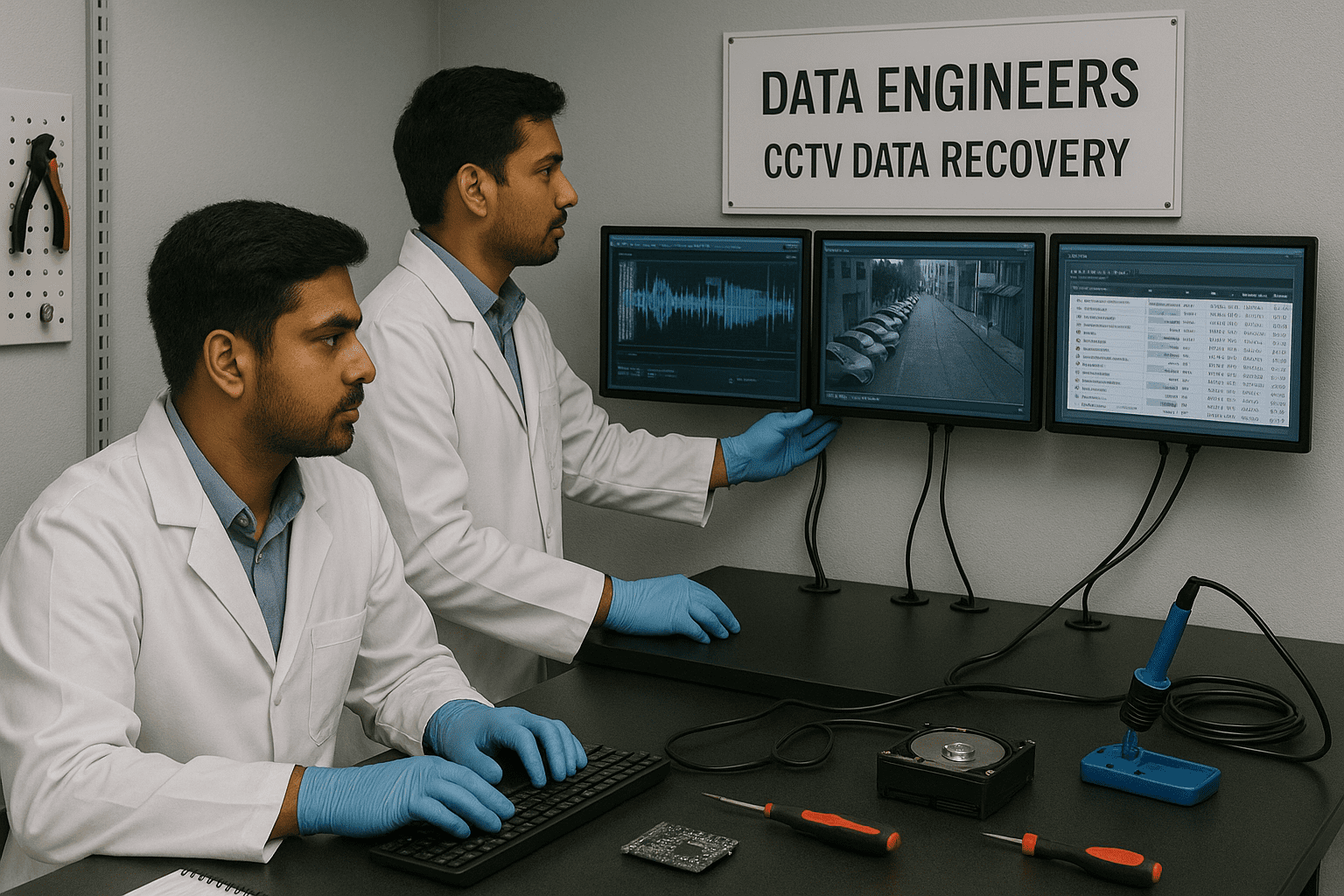 CCTV Video Footage Recovery & Forensic Investigation