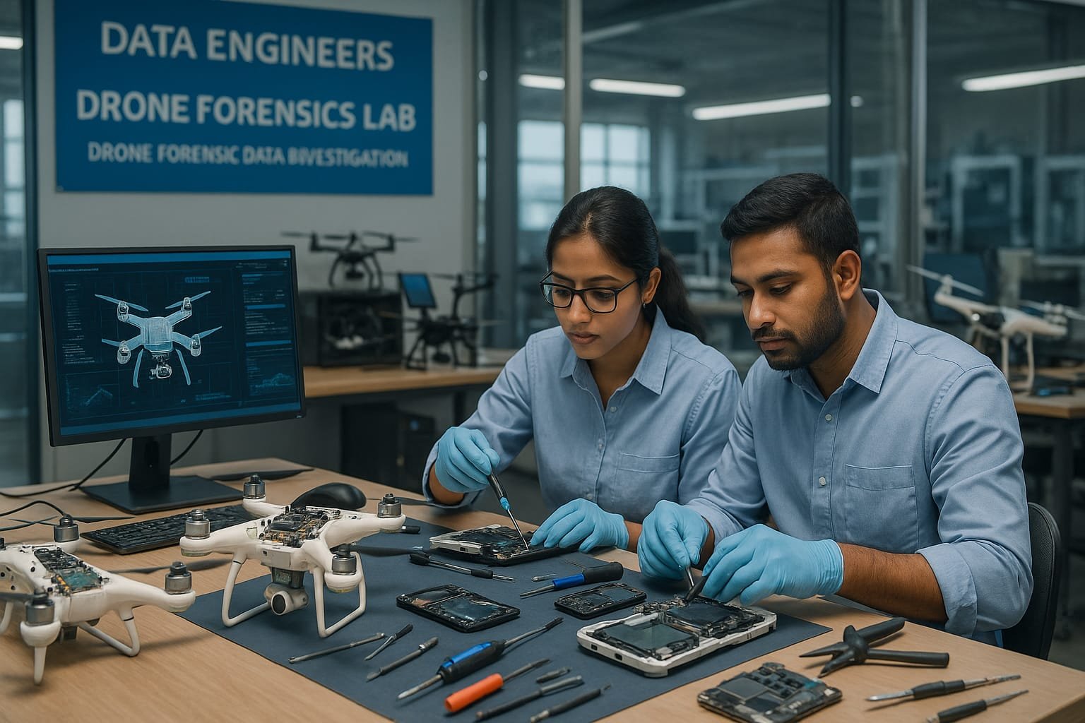 Damage Drone Data Recovery & Forensic Investigation