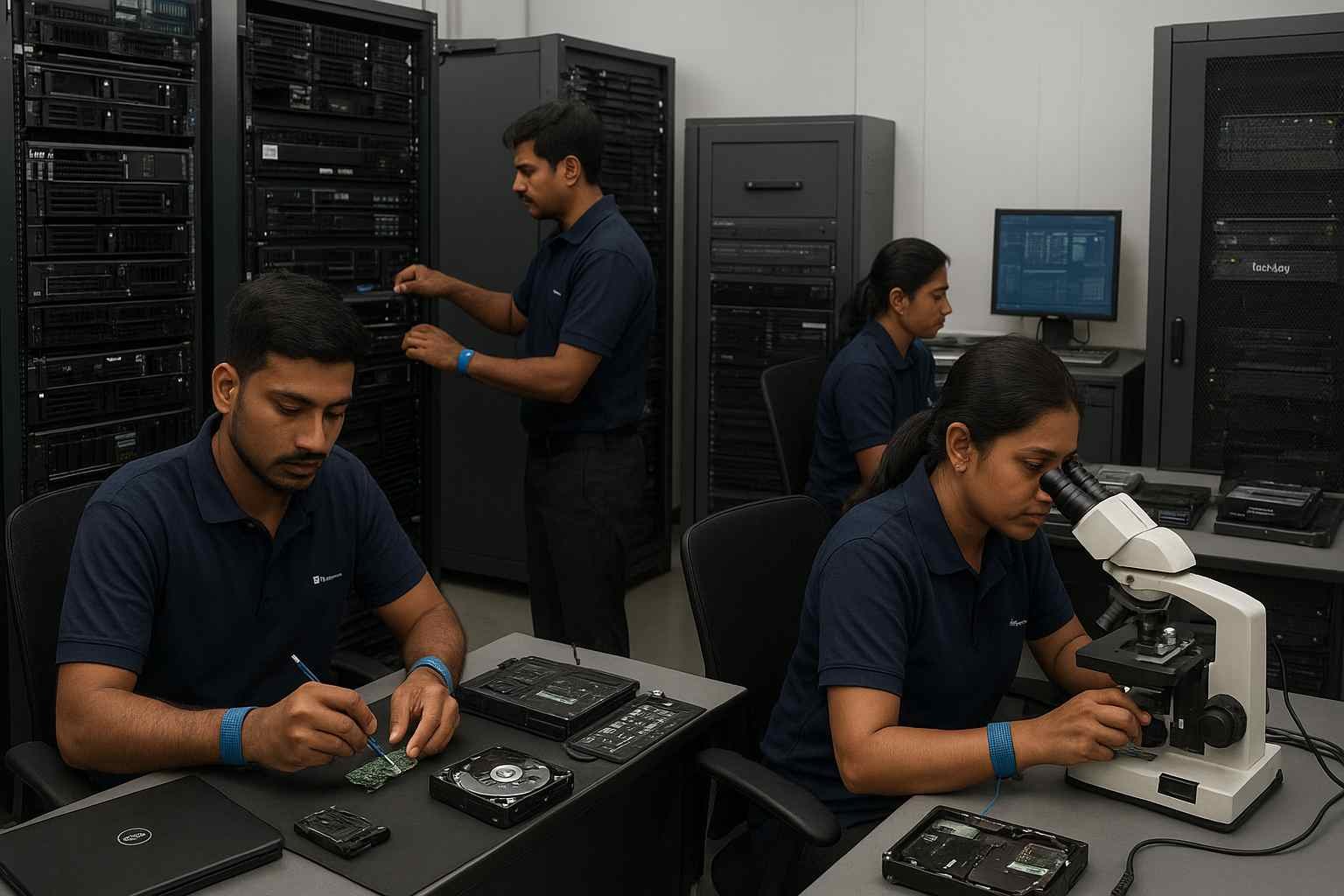 Advanced Indian Data Recovery Lab with Professionals and Tools-