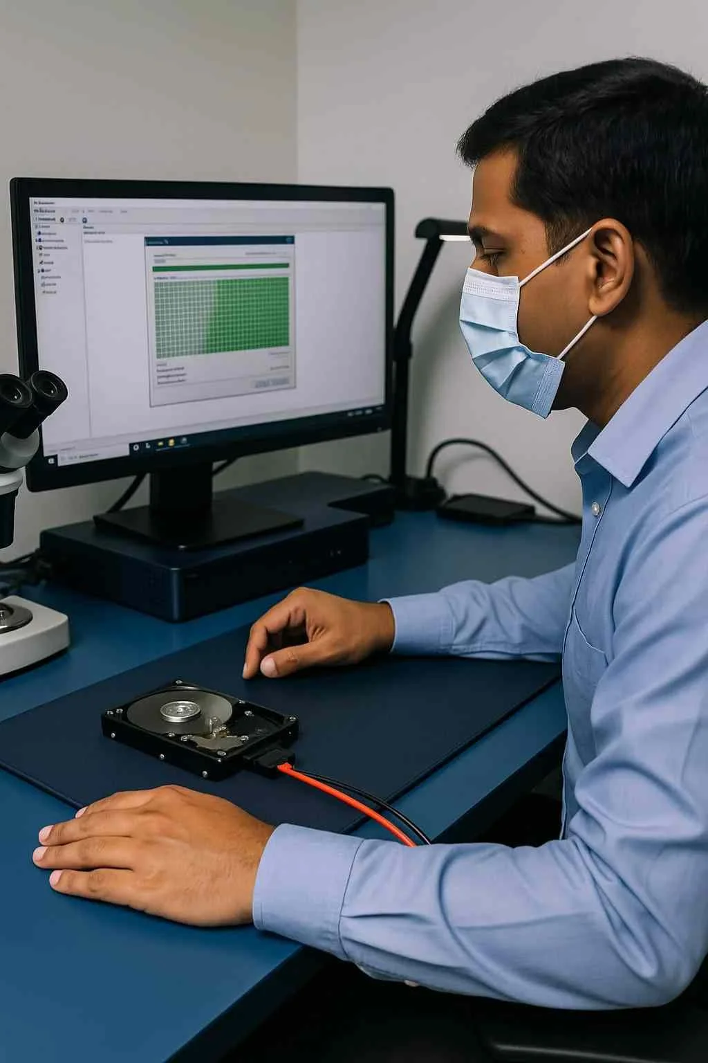 hard drive data recovery services internal external virus nvme sata laptop portable drive usb nas san server drive fire dropped encrypted data formatted failed www.dataengineers.in
