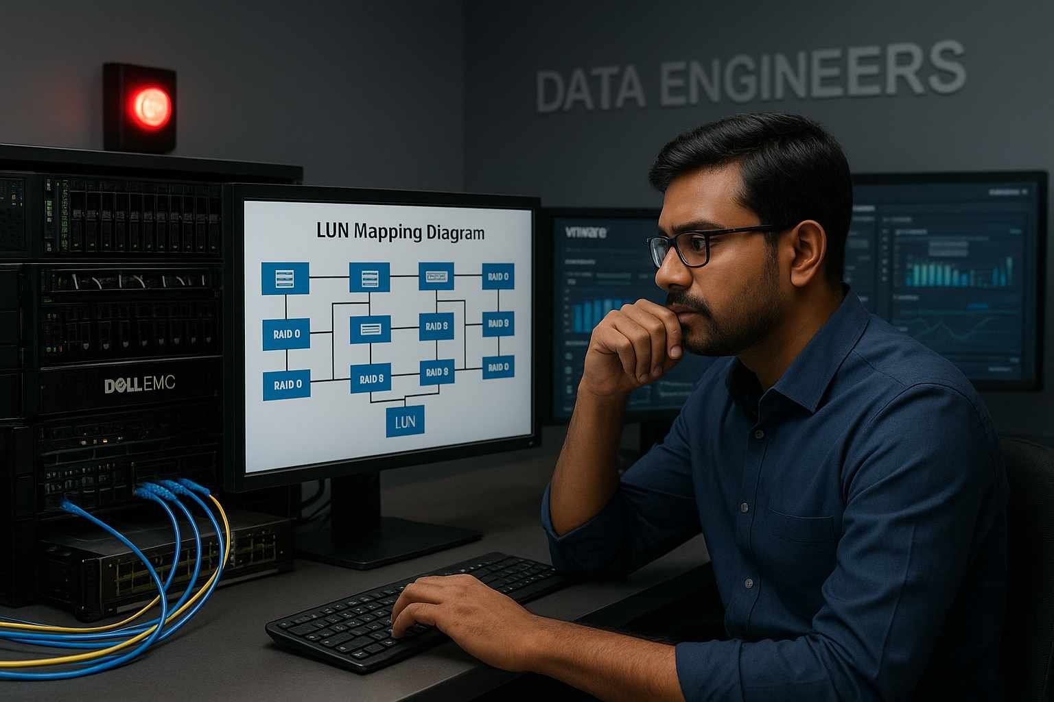 enterprise data recovery from complex lun mapping san storage and raid arrays get accurate secure results no data no charge trusted professionals for mission critical data www.dataengineers.in