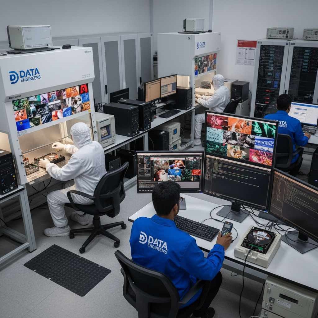 hard drive corrupted file recovery by data engineers experts in recovering lost photos videos and data from damaged drives secure cleanroom trusted by businesses creators www.dataengineers.in