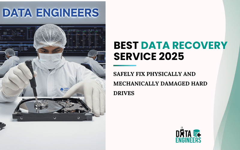Best Data Recovery Service 2025 Safely Fix Physically and Mechanically Damaged Hard Drives