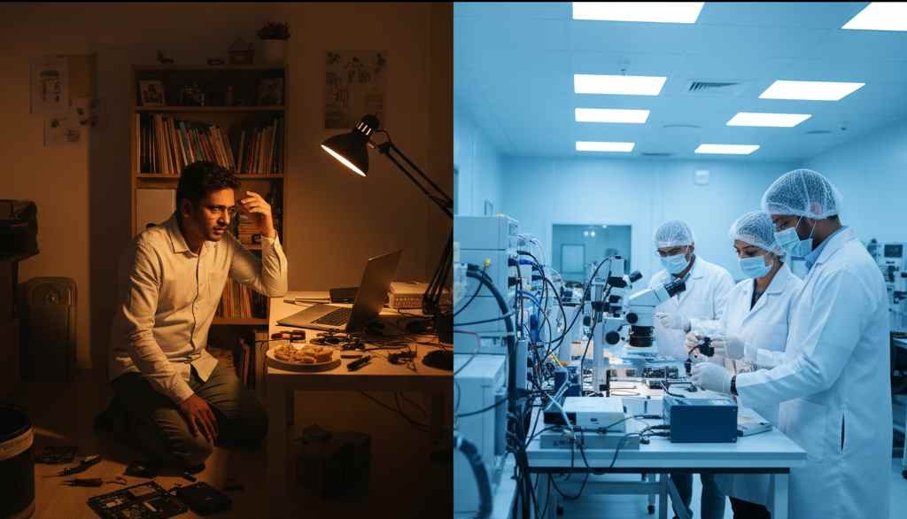 DIY vs professional recovery india hard drive physical damage cleanroom tools pcb failures risks overwriting recovery engineers www.dataengineers.in