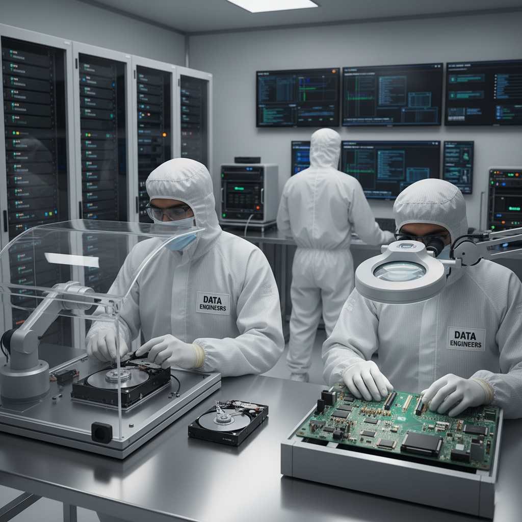 hard drive data loss causes hdd not detected slow drive clicking sound file system corruption usb drive recovery tips wd repair guide www.dataengineers.in