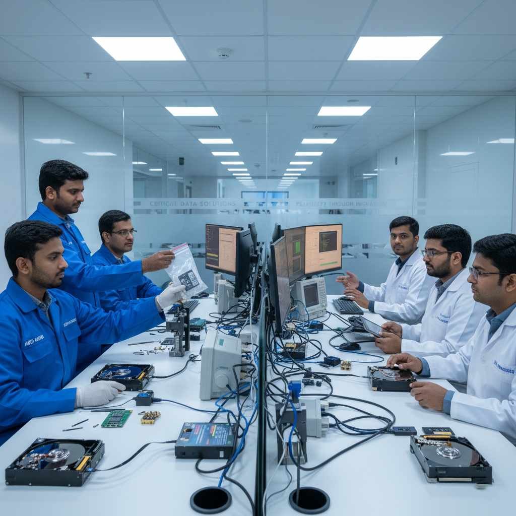 hdd donor and data engineers work together diy data recovery tools hard drive repair parts india physical damage cleanroom expert recovery support failed diy recovery service www.dataengineers.in