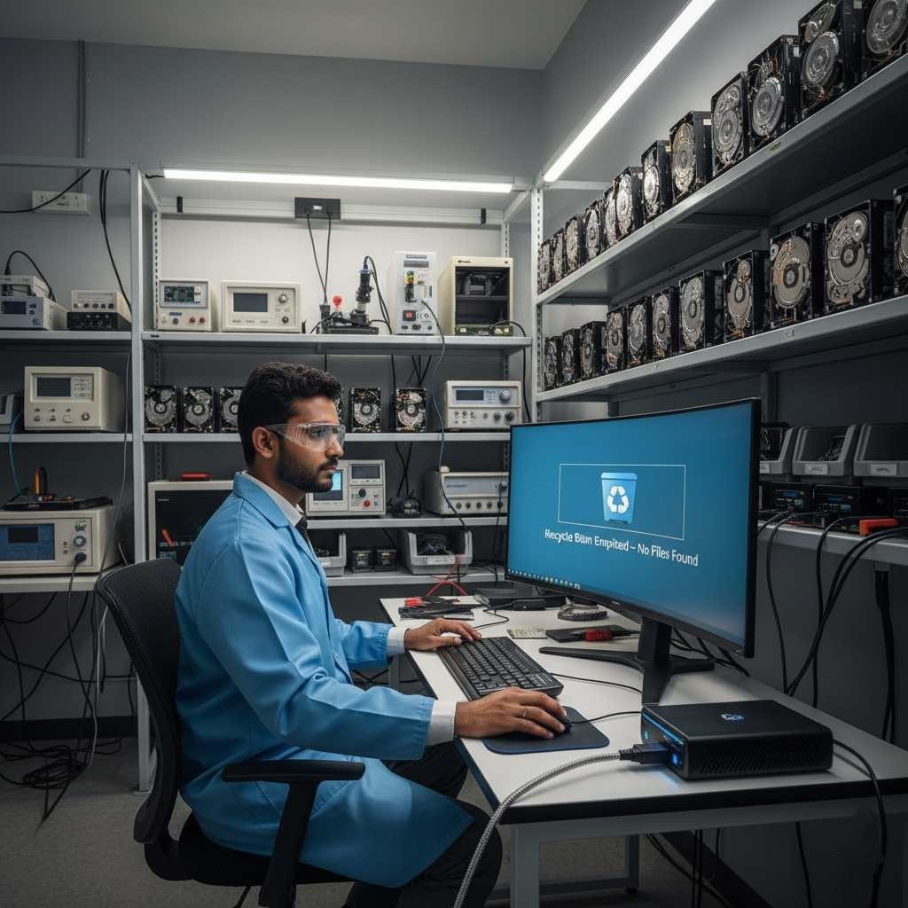 recover deleted files from recycle bin data recovery hdd trash emptied recovery guide no software overwriting accidental deletion manual methods www.dataengineers.in