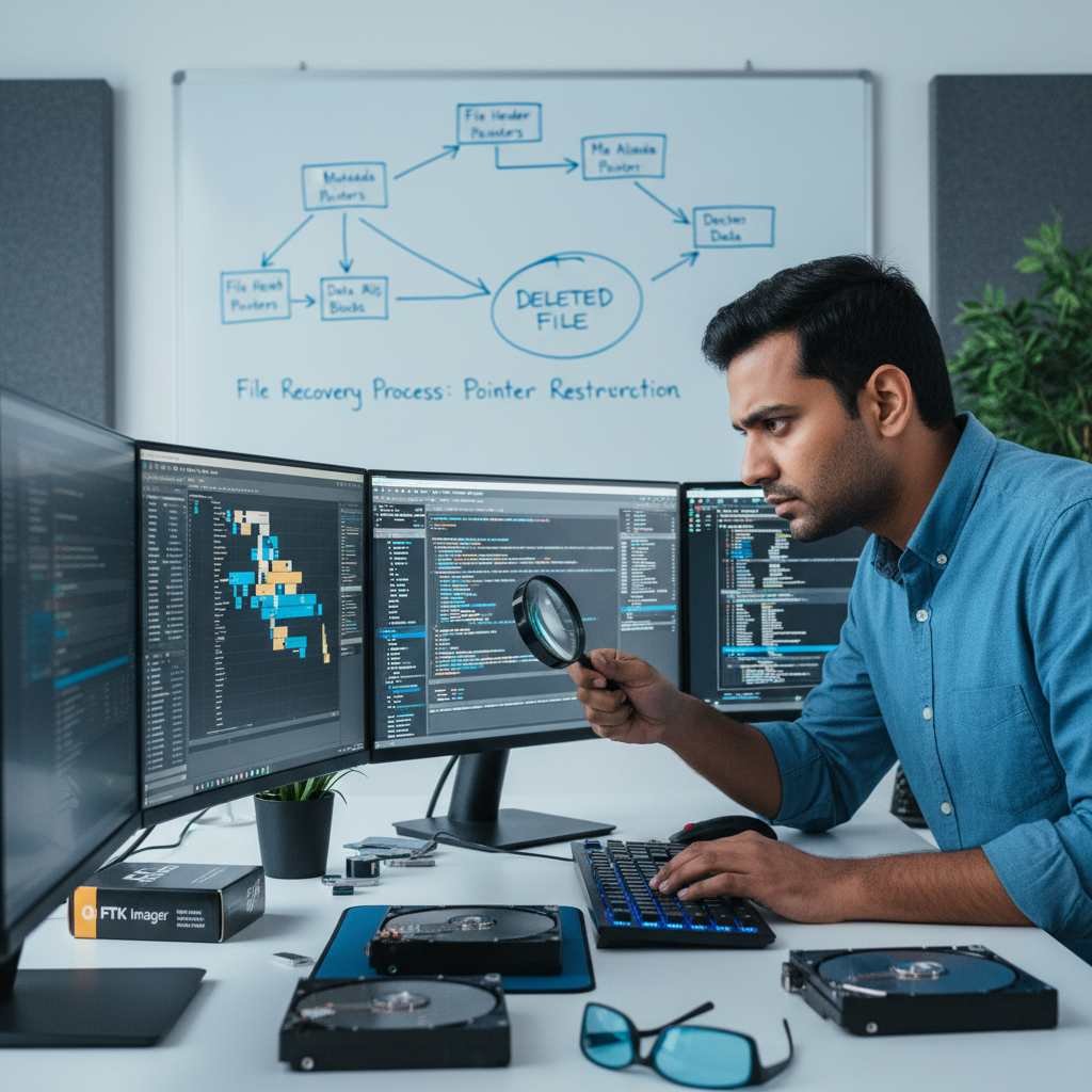 recover files before fixing corrupted recycle bin hdd data recovery restore deleted files metadata pointers intact hard drive repair access lost data without overwriting www.dataengineers.in