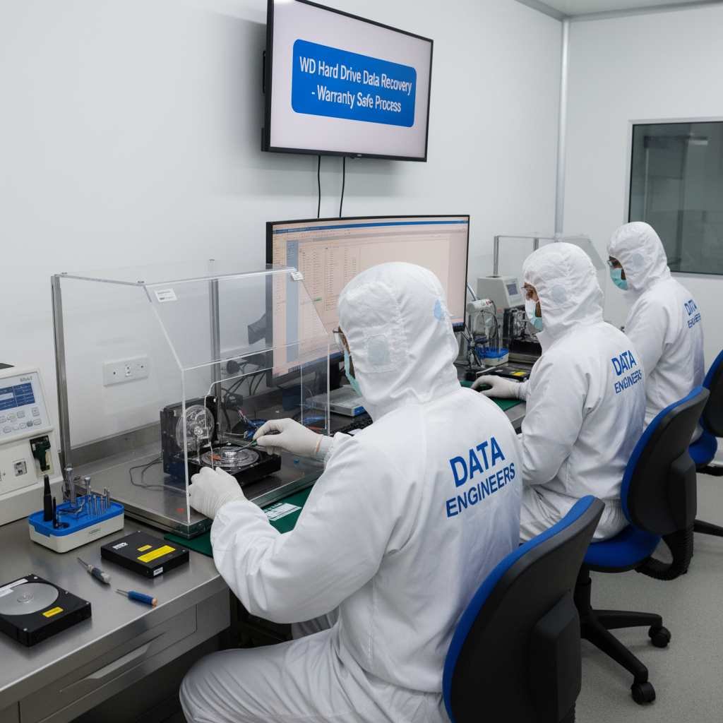 recover wd hard disk data without voiding warranty lost files recovery tools hdd repair wd external drive not detected cleanroom recovery expert service www.dataengineers.in