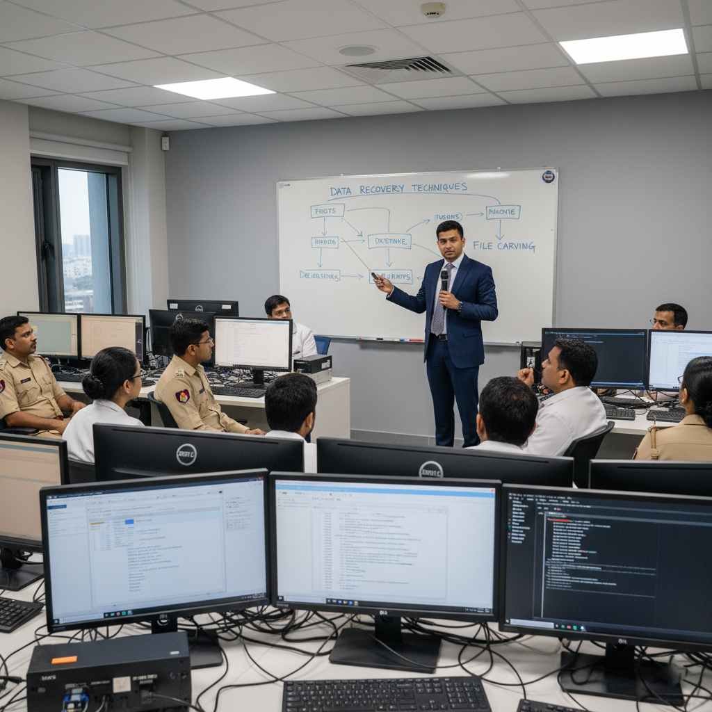 shubham singhal leading india’s forensic shift extracting data from encrypted devices reconstructing footage training cyber cells offline labs delivering real outcomes www.dataengineers.in