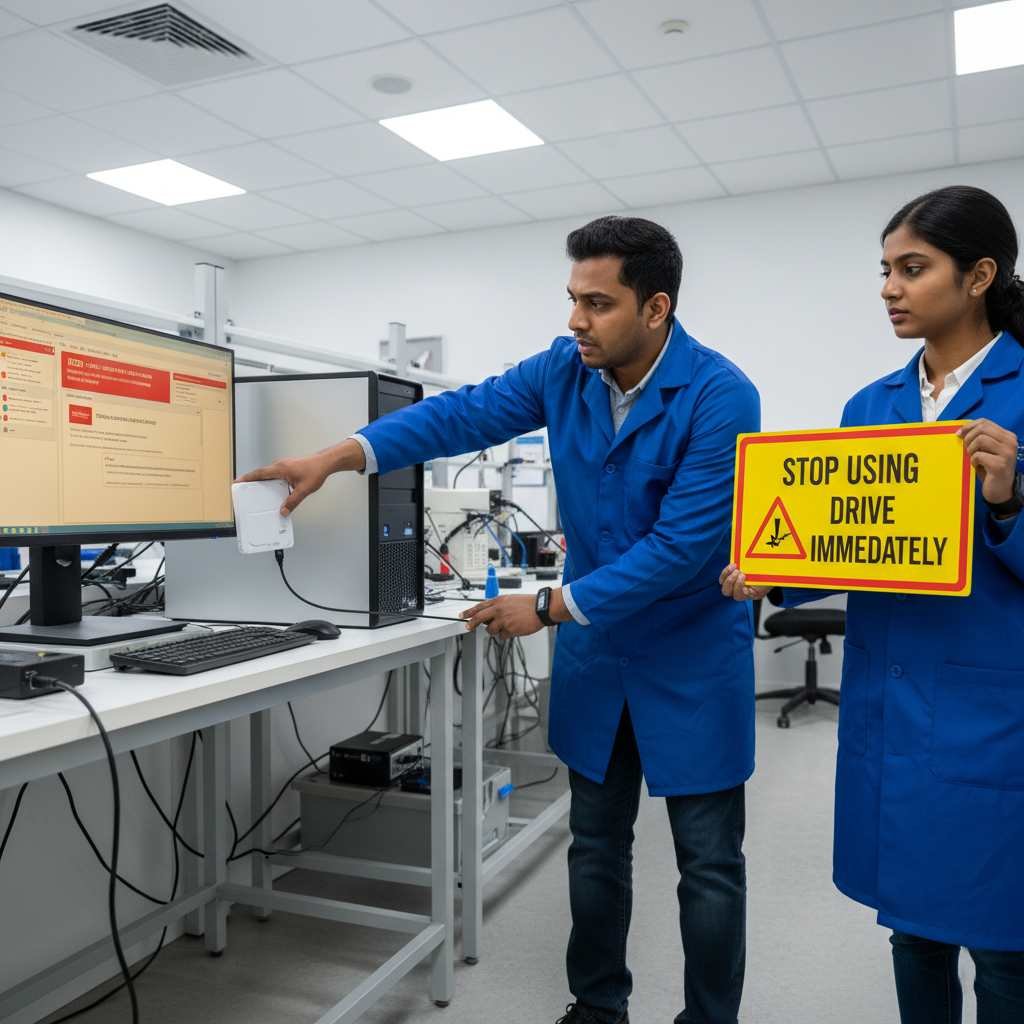 wd hard drive not detected stop using hdd now usb data recovery tips prevent data loss wd external drive failure fix recovery experts cleanroom solutions www.dataengineers.in