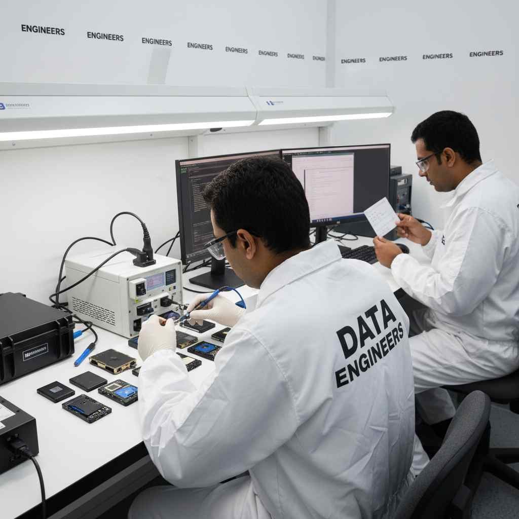 hardware wallet data recovery Ledger Trezor crypto wallet password reset seed phrase restoration damaged encrypted wallet forensic extraction India www.dataengineers.in