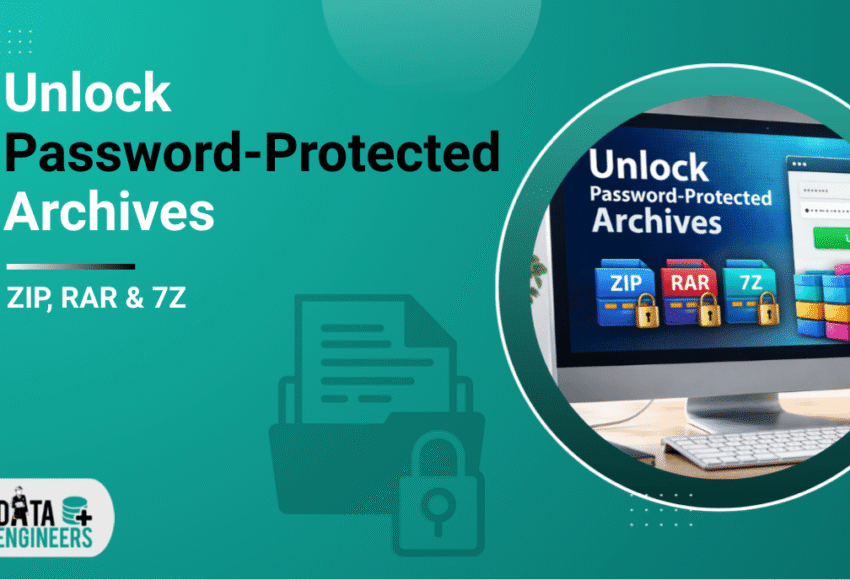 Unlock Password-Protected Archives ZIP, RAR & 7Z Recovery