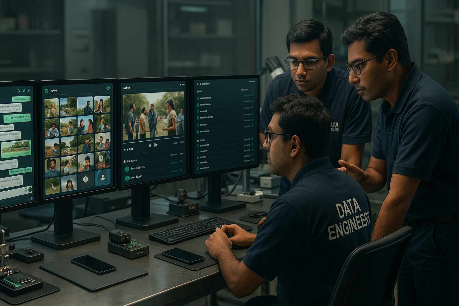 whatsapp recovery broken dead iphone icloud no backup itunes encrypted restore error stuck water damaged motherboard failure nand chip level extract chats photos videos www.dataengineers.in