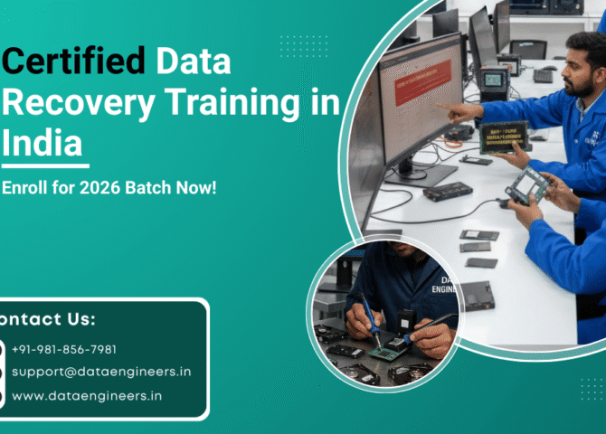 Certified Data Recovery Training in India Enroll for 2026 Batch